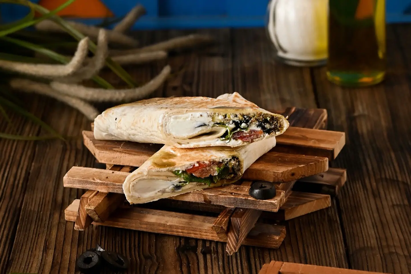 Thyme And Labneh Sandwich