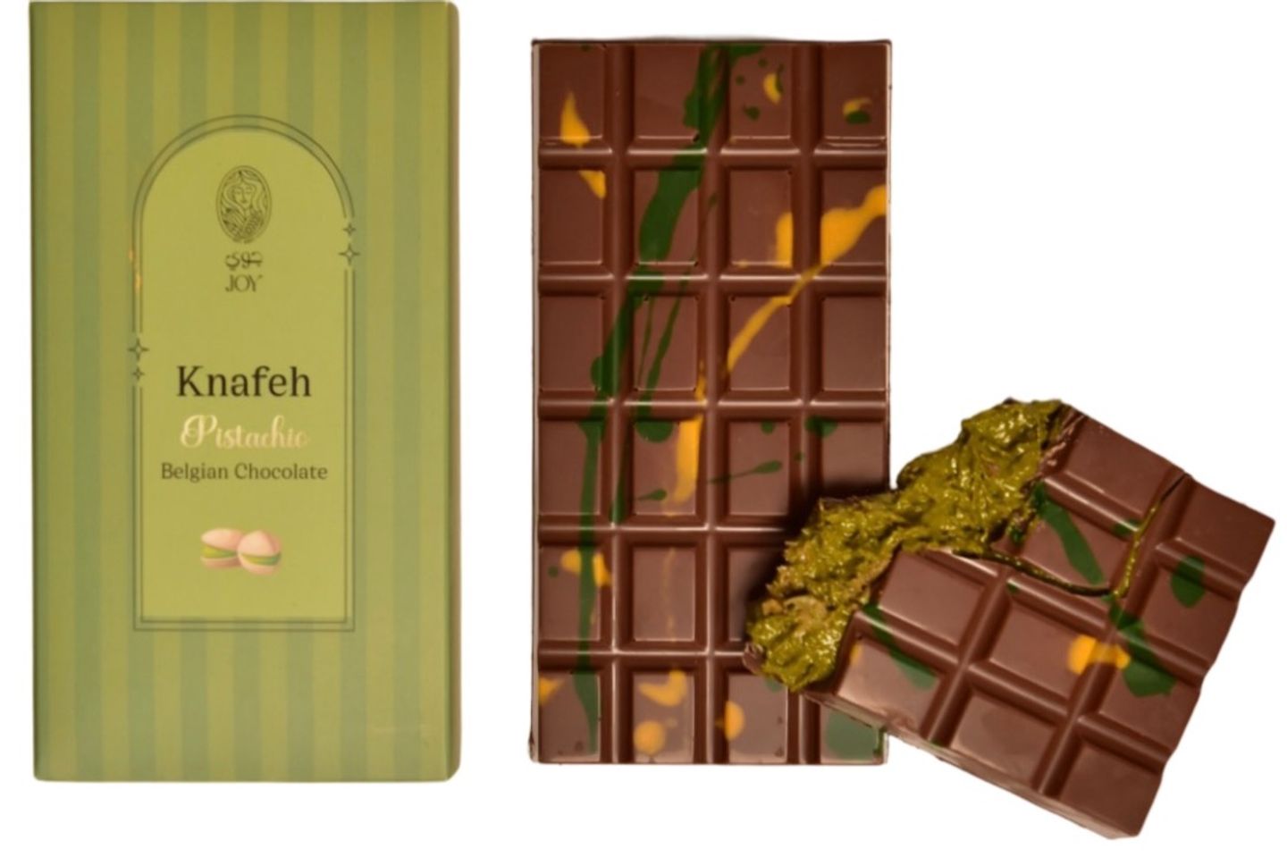 Knafeh Pistachio Chocolate Bar