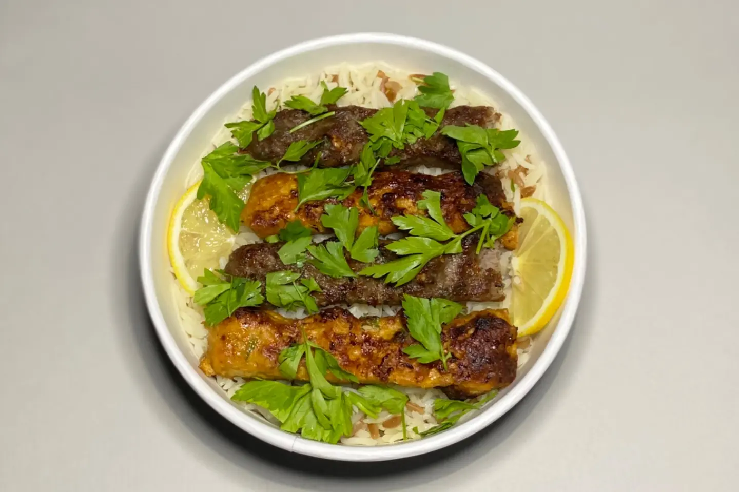 أرز كباب دجاج