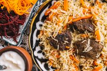 برياني لحم البقر