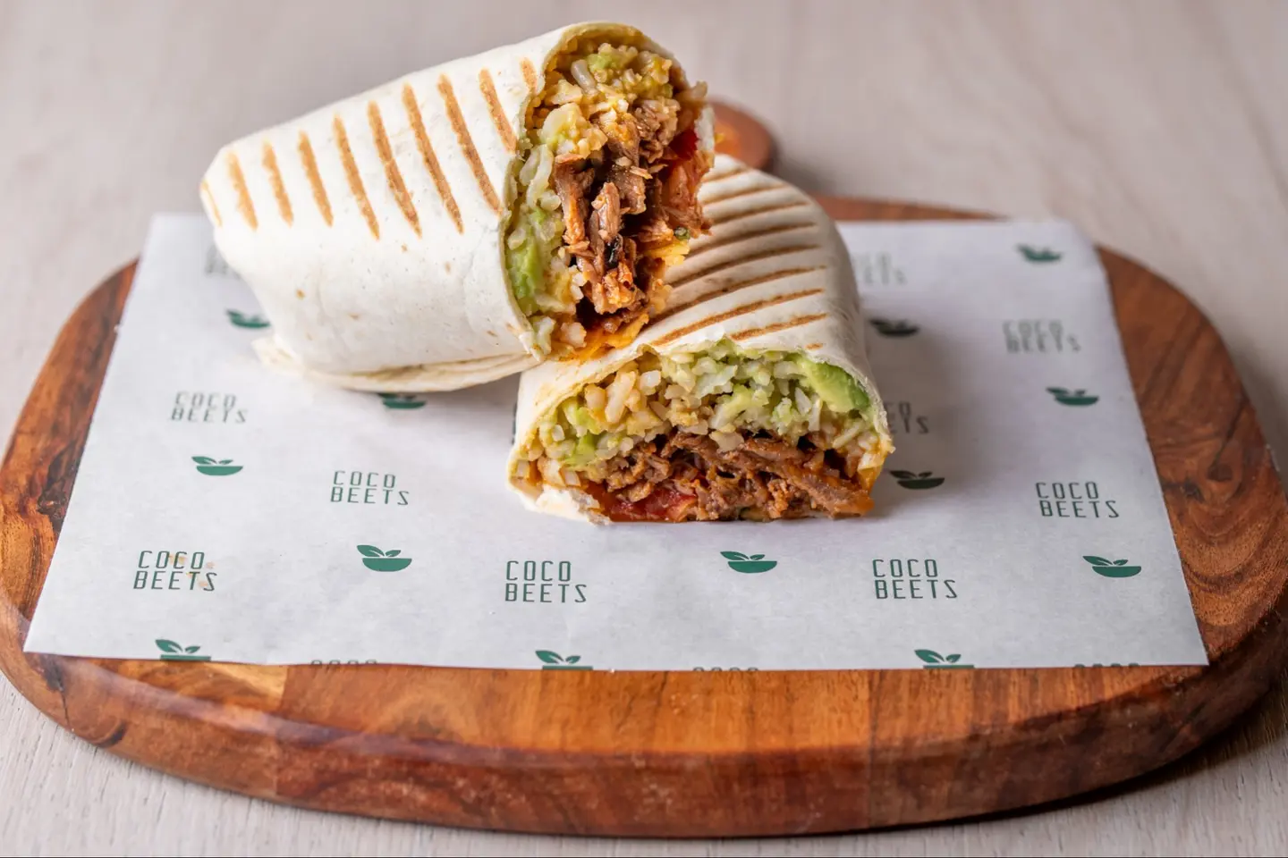Crispy Beef Burrito Wrap