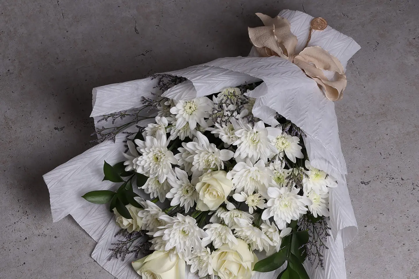 Natural Keukenhof Rose Bouquet39