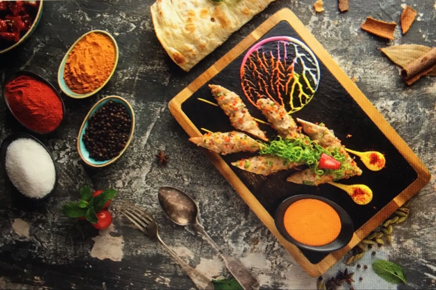 Gulafi Chicken Sheek Kebab