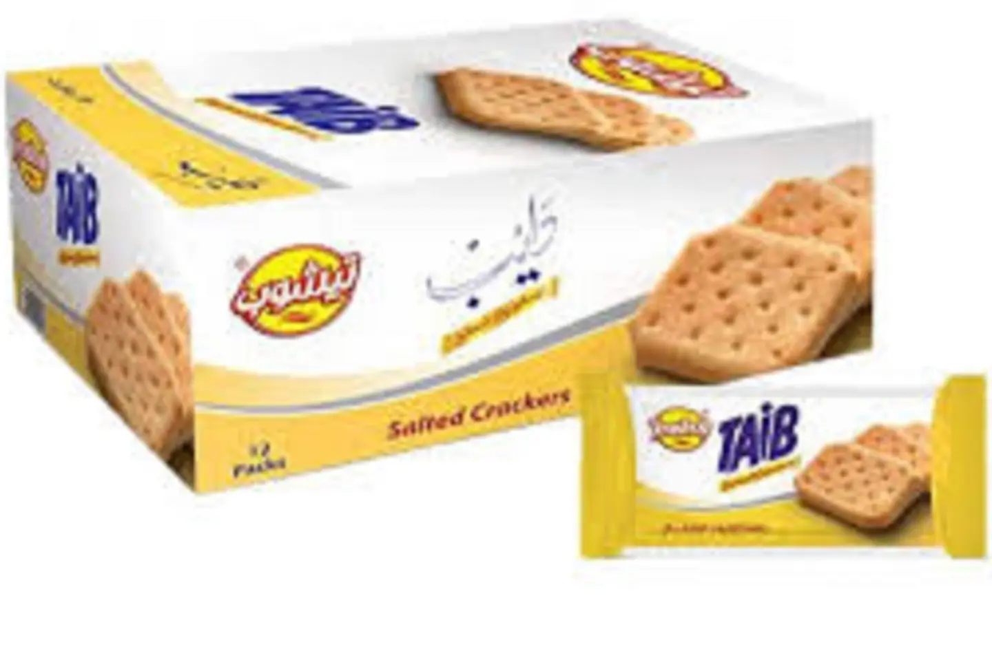 بسكويت تيشوب طيب مالح اثني عشر حبه