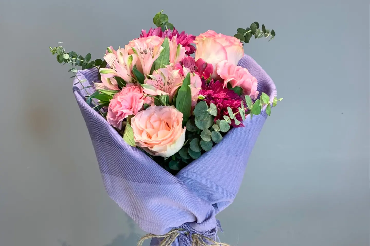 باقة الشال البنفسجي