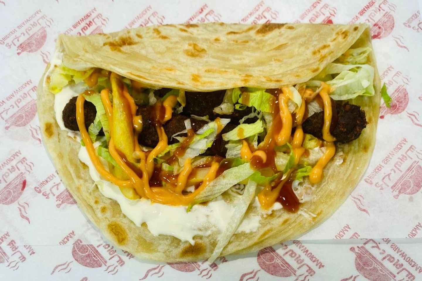 Kebab Meat Paratha