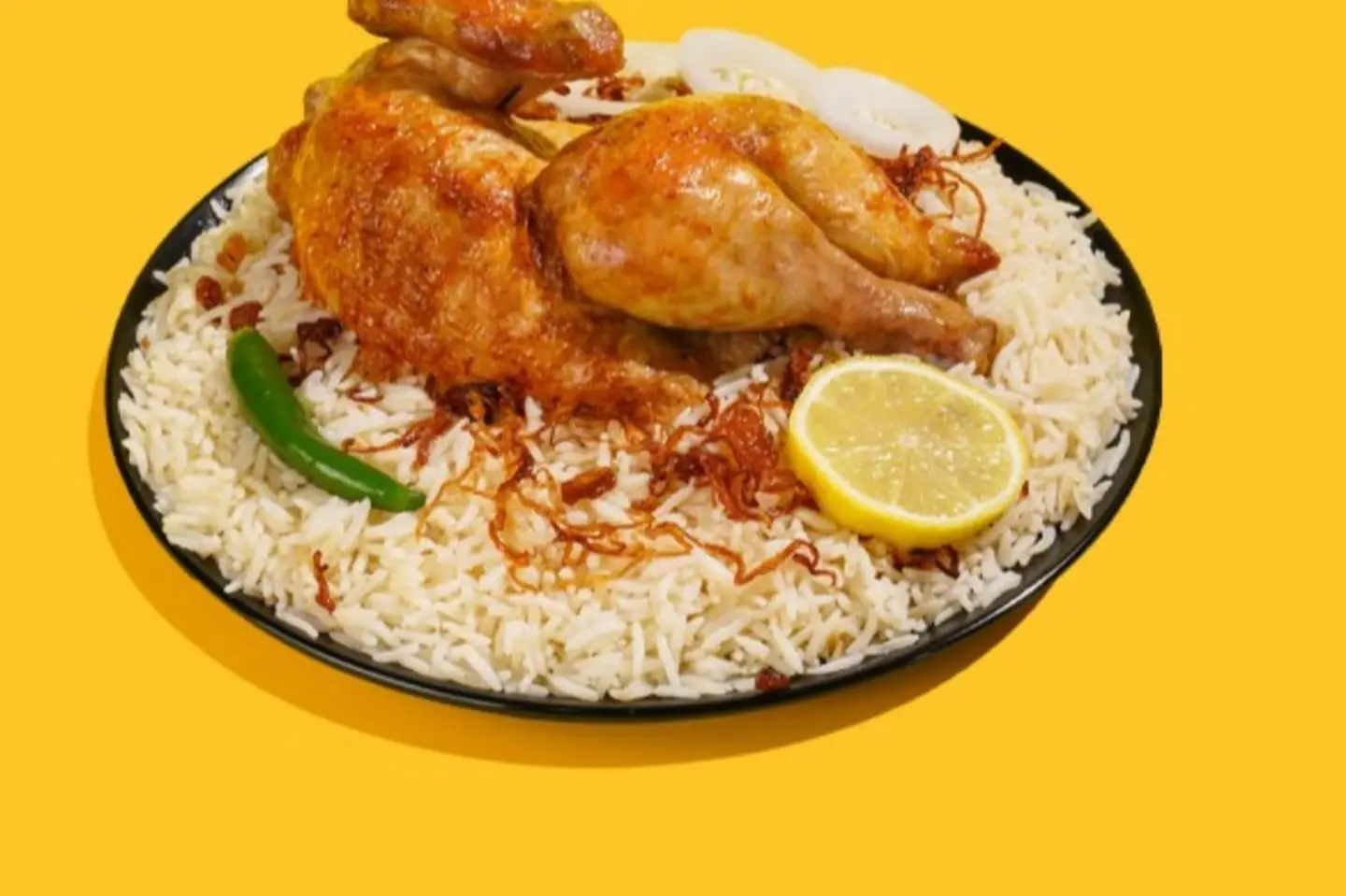 دجاج شواية نص حبه