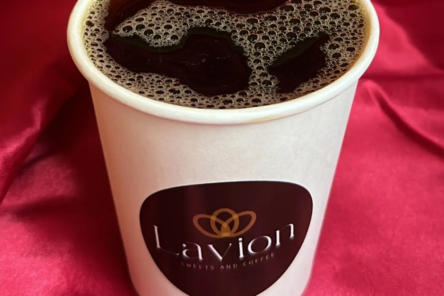 Today's Coffee Is Hot And Big