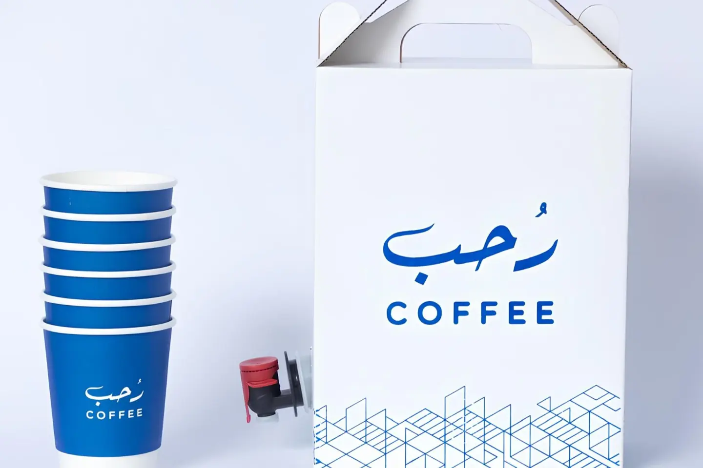 بوكس القهوة الحارة لتر