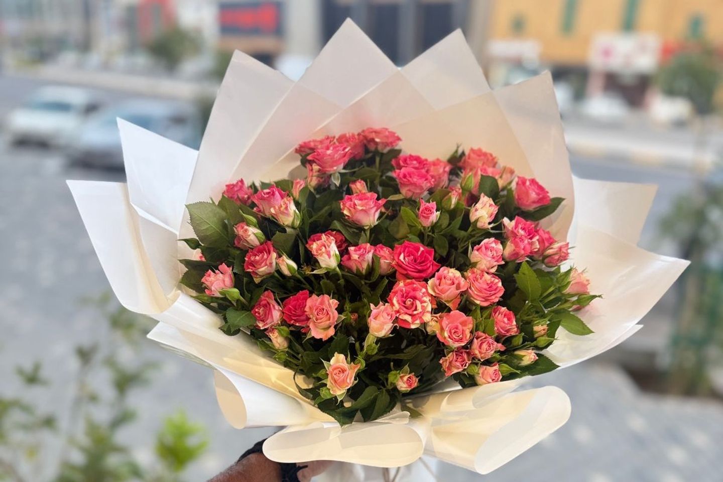 باقة بيبي جوري احمر ٣