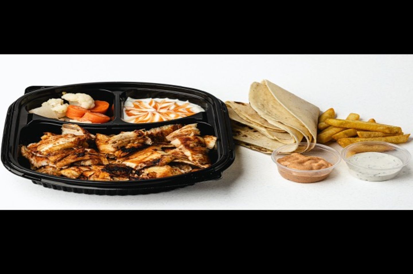 صحن شورما دجاج