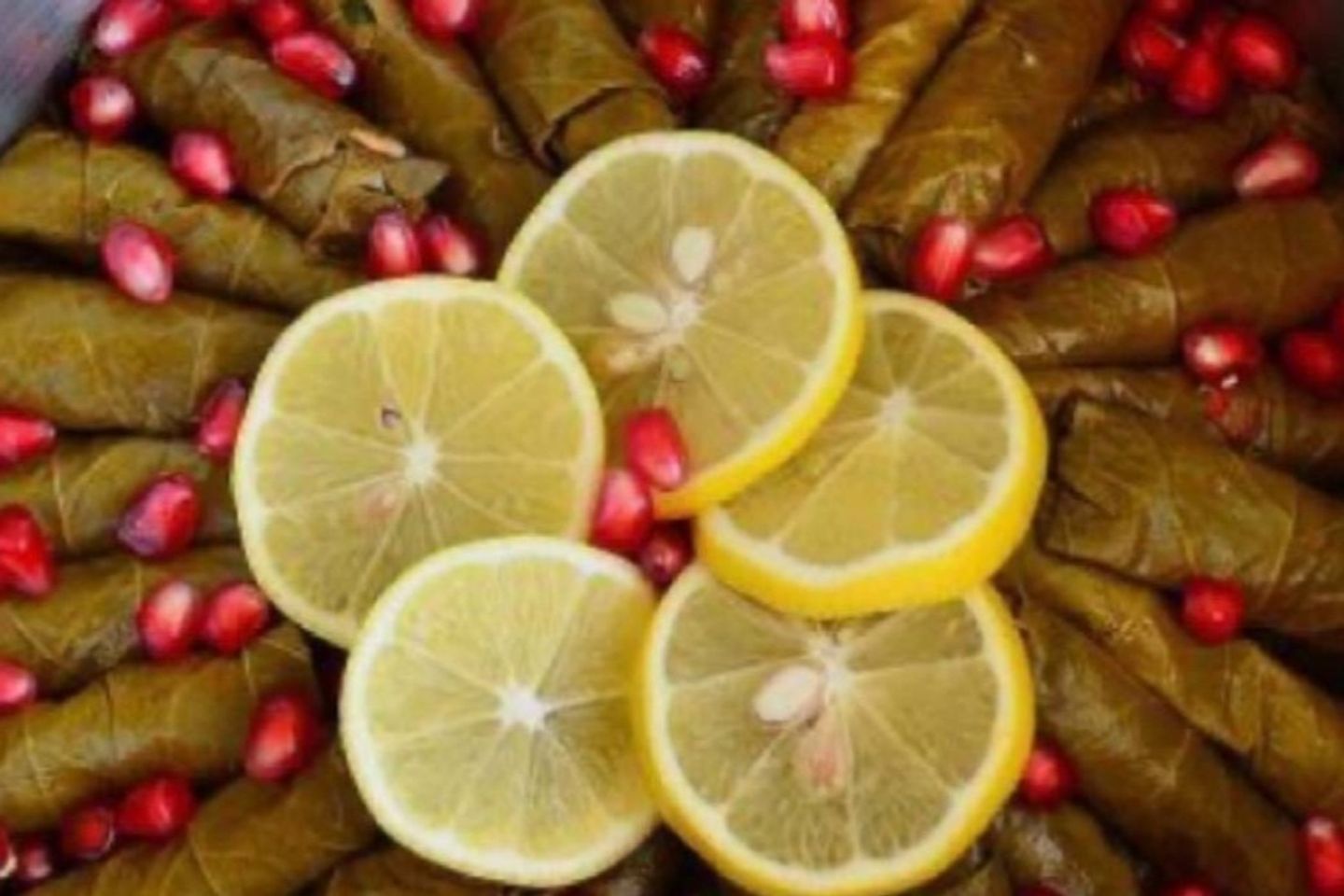 Grape Leaves Tagine With Meat