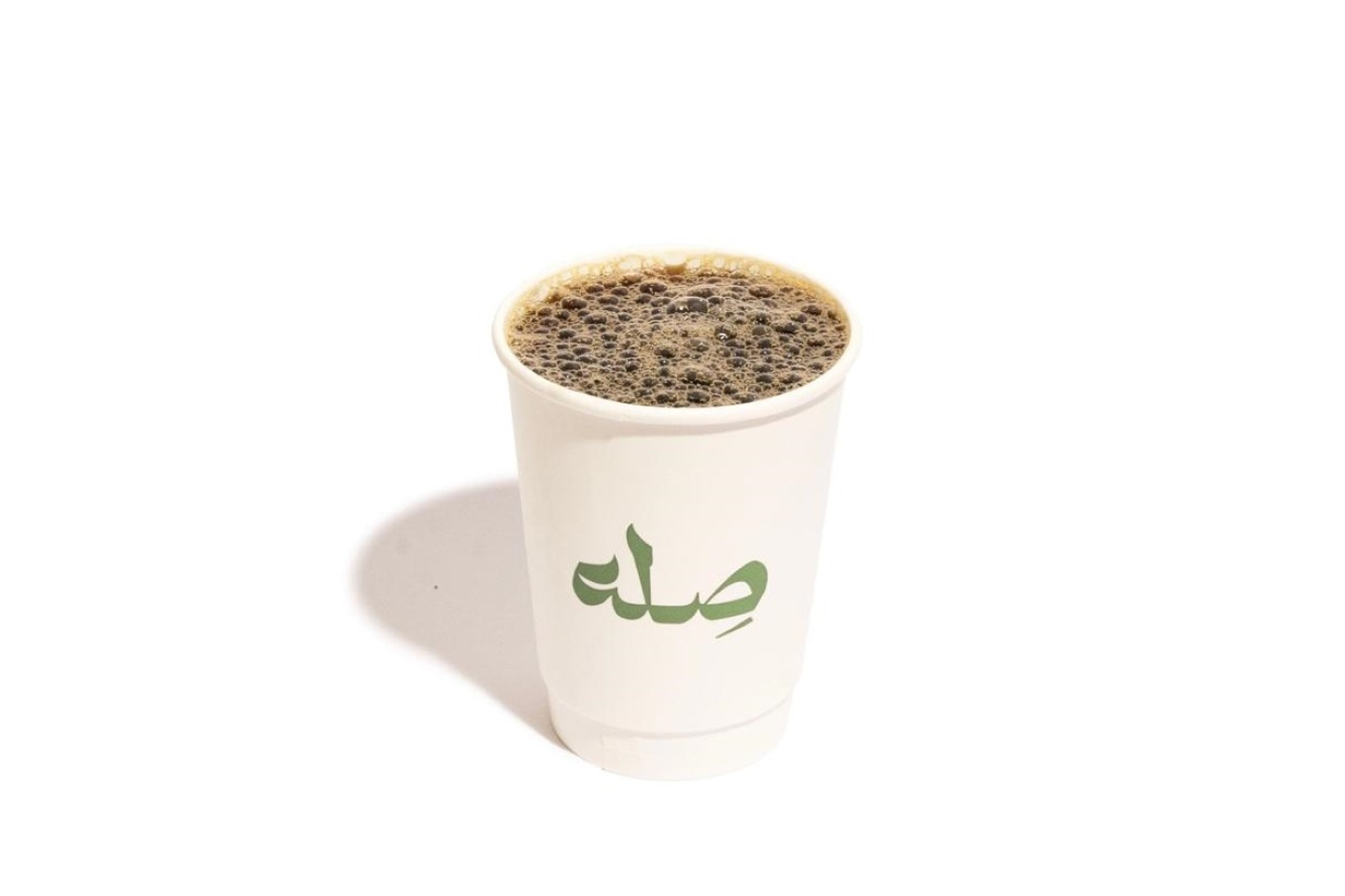 قهوة اليوم حار وسط