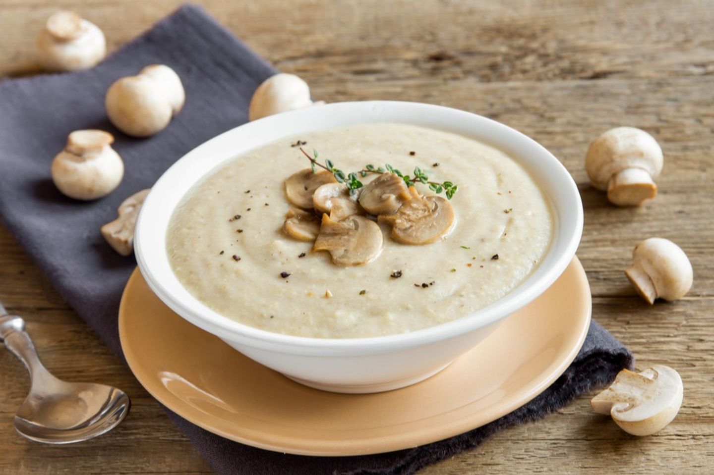 Cream Of Mashroom Soup
