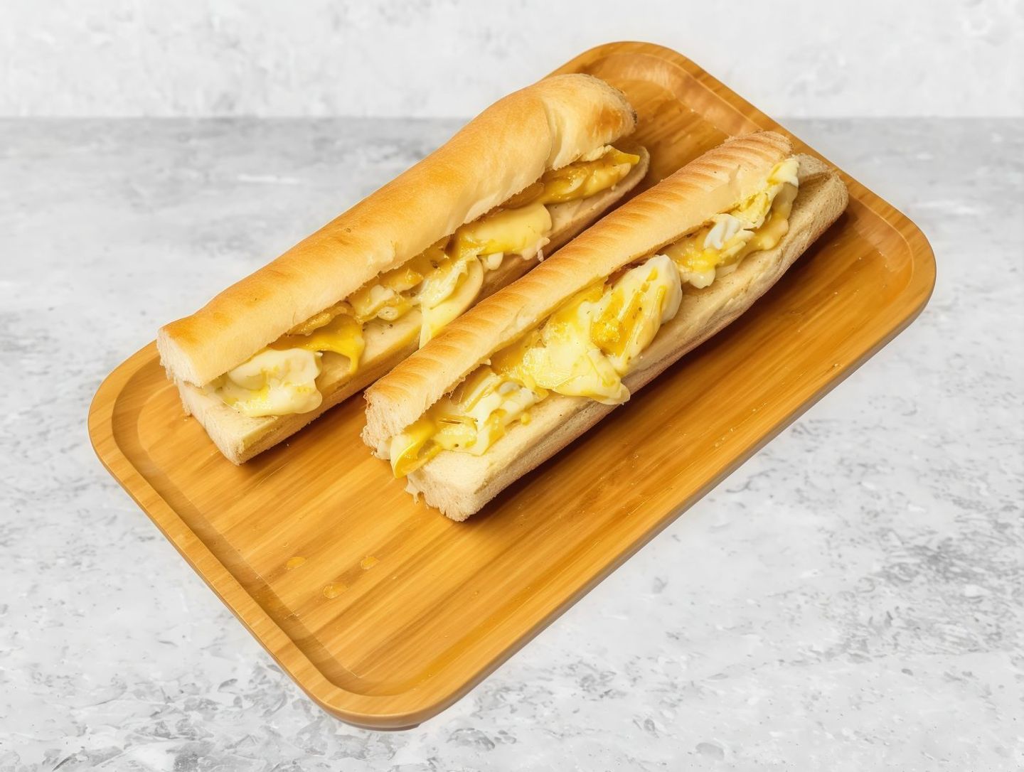 Stuffed Egg Sandwich