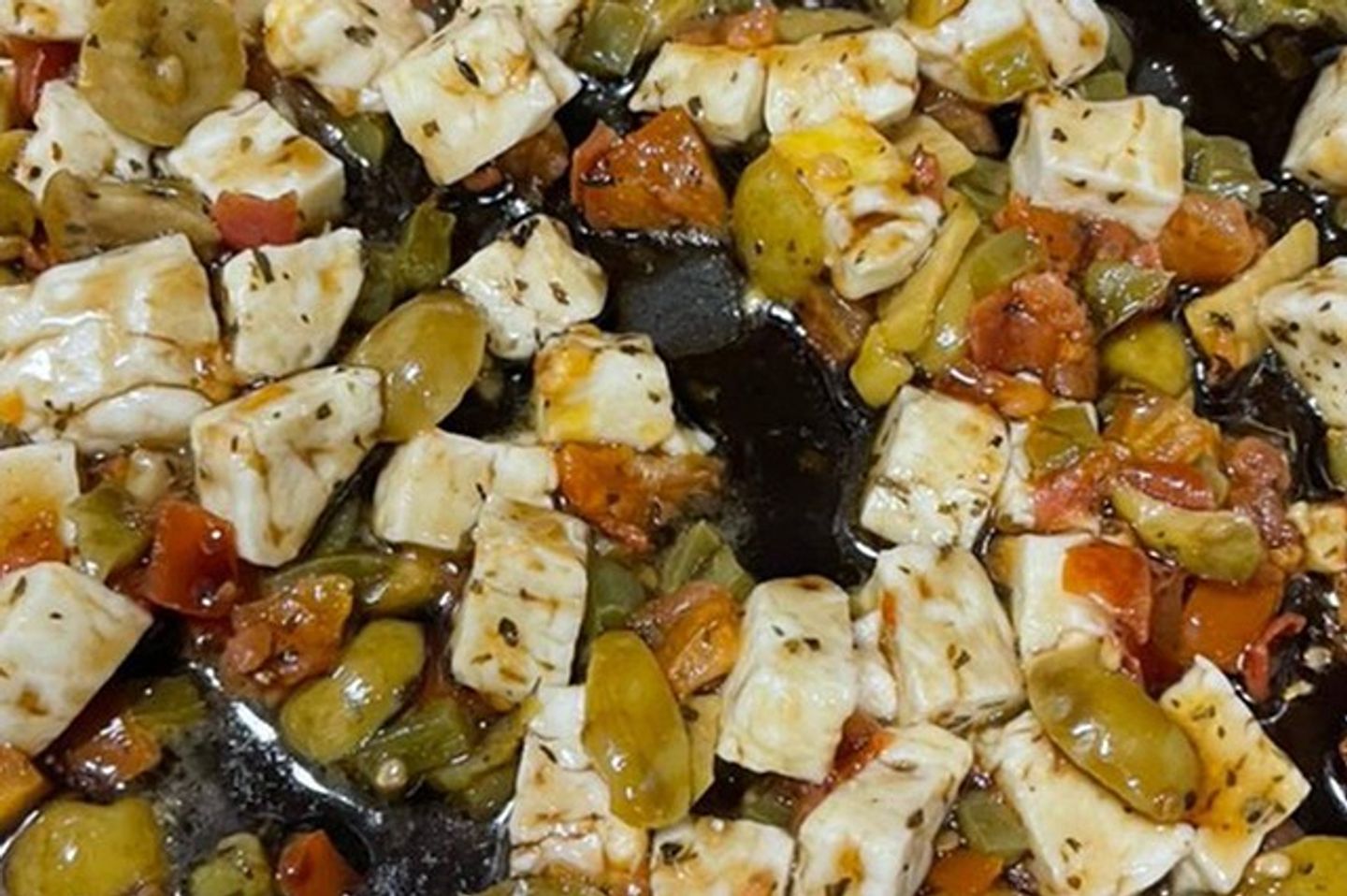 Grilled Halloum With Molasses