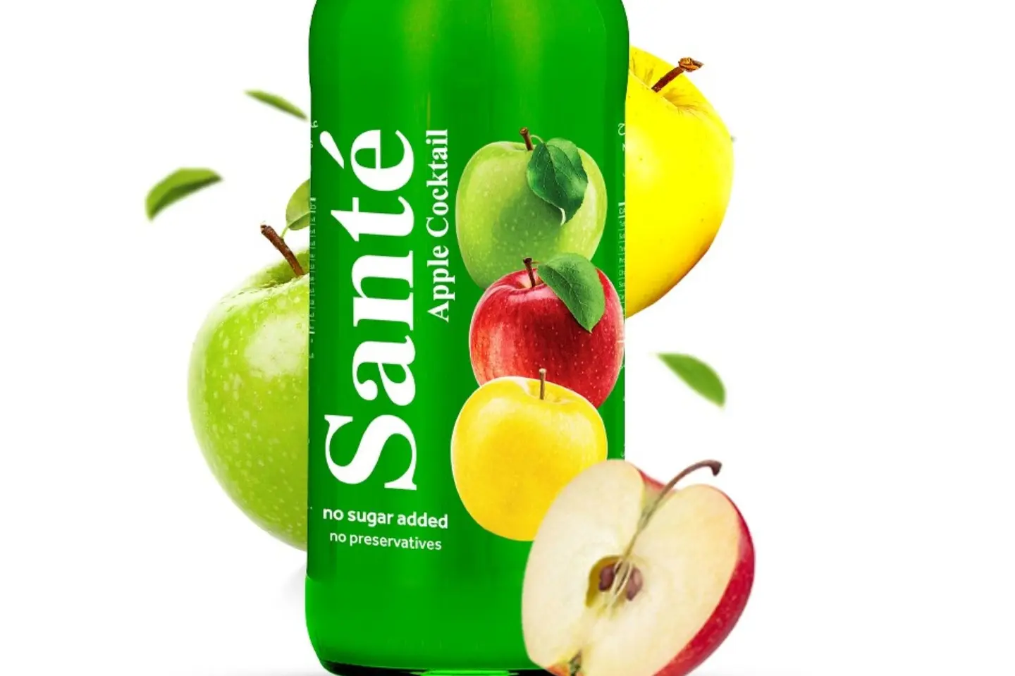 عصير تفاح سانتي