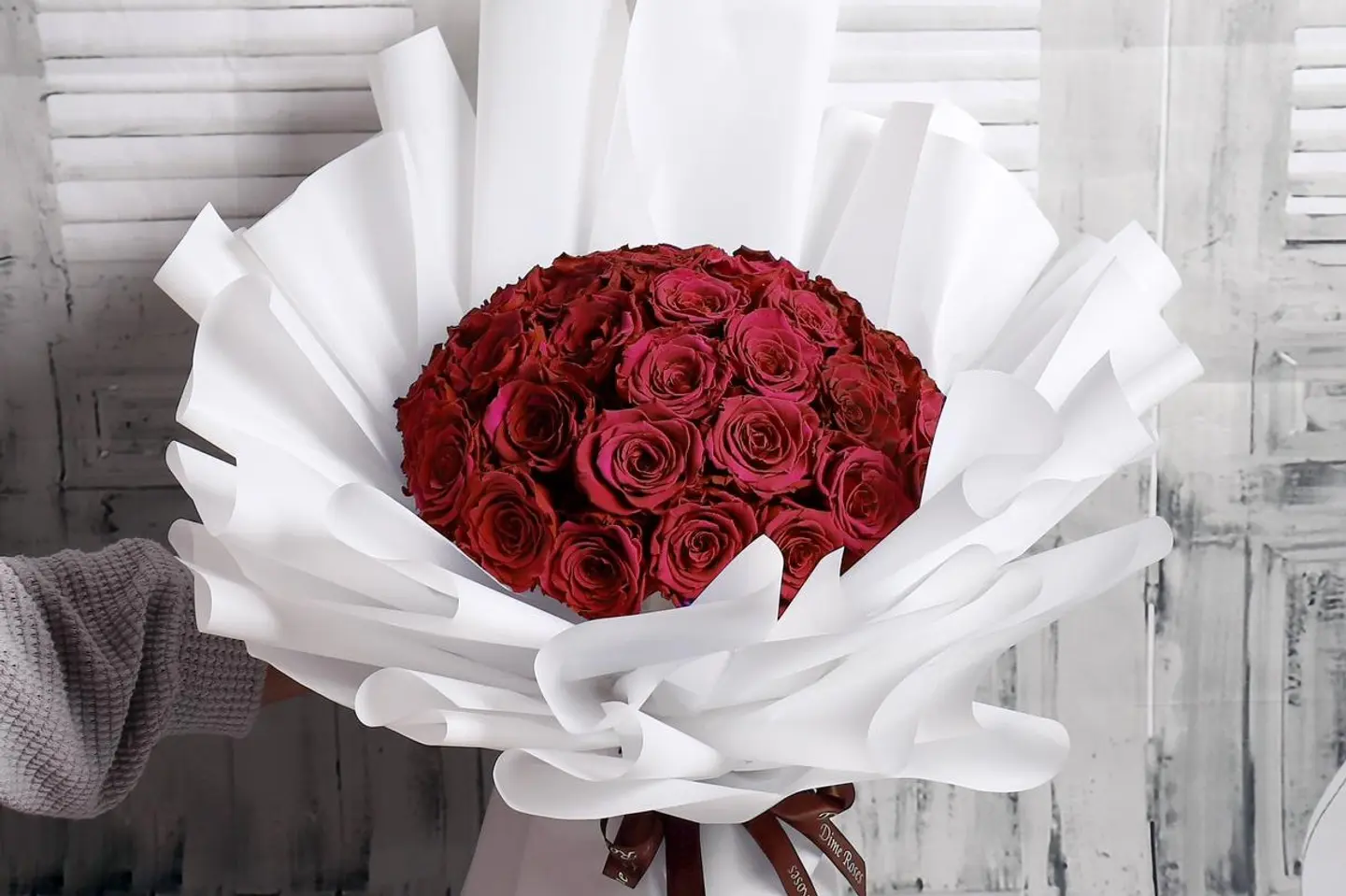 Love Bouquet 20 And Red Roses