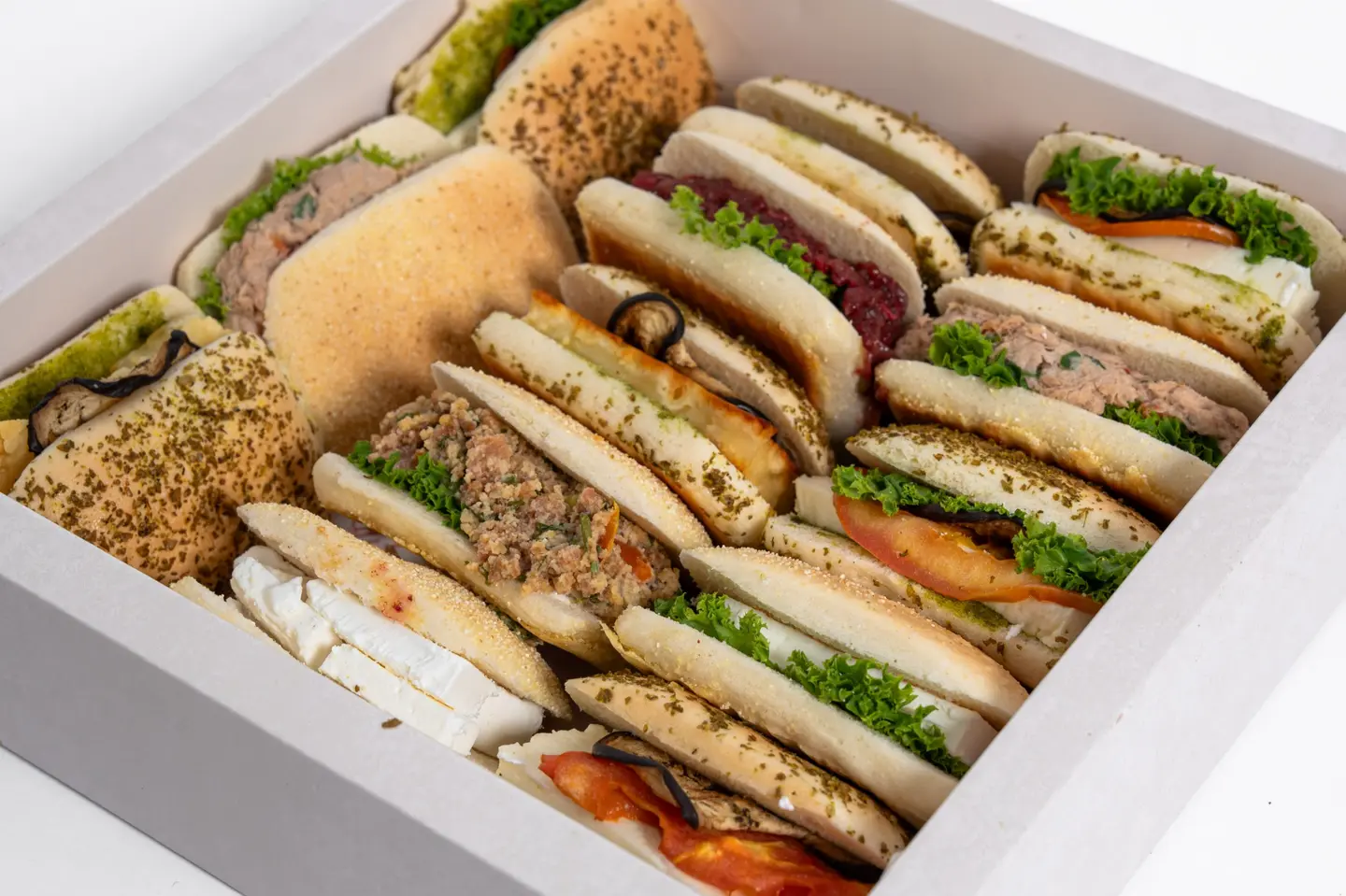 Mini Sandwich Box 25 Pieces