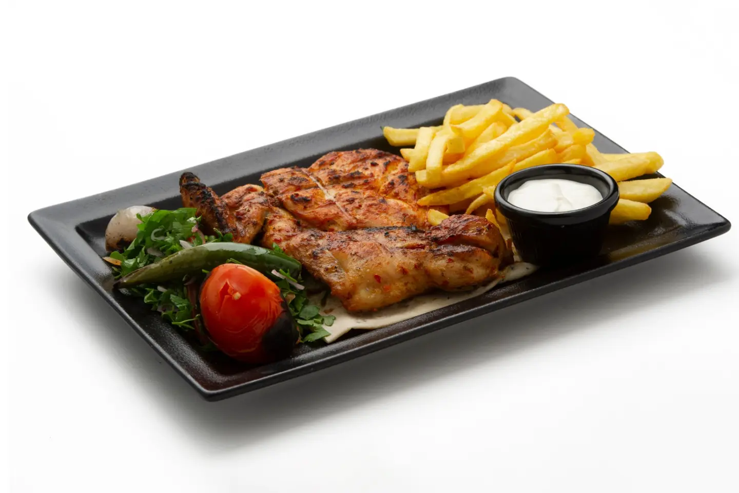 Half Grilled Chicken