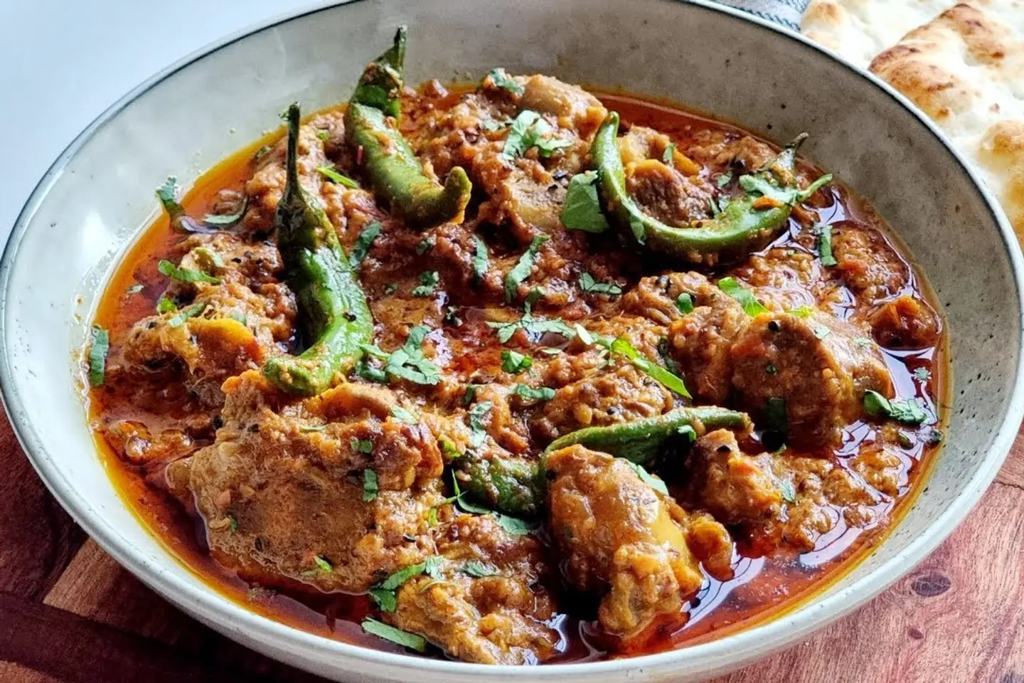 Achari Meat