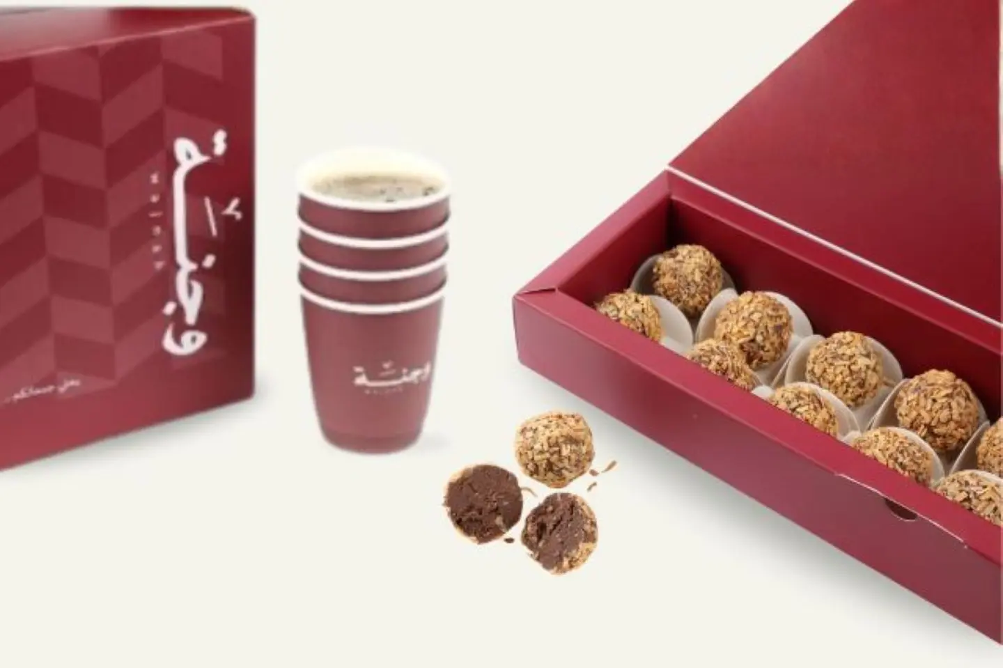 Coconut Bites And Coffee Box
