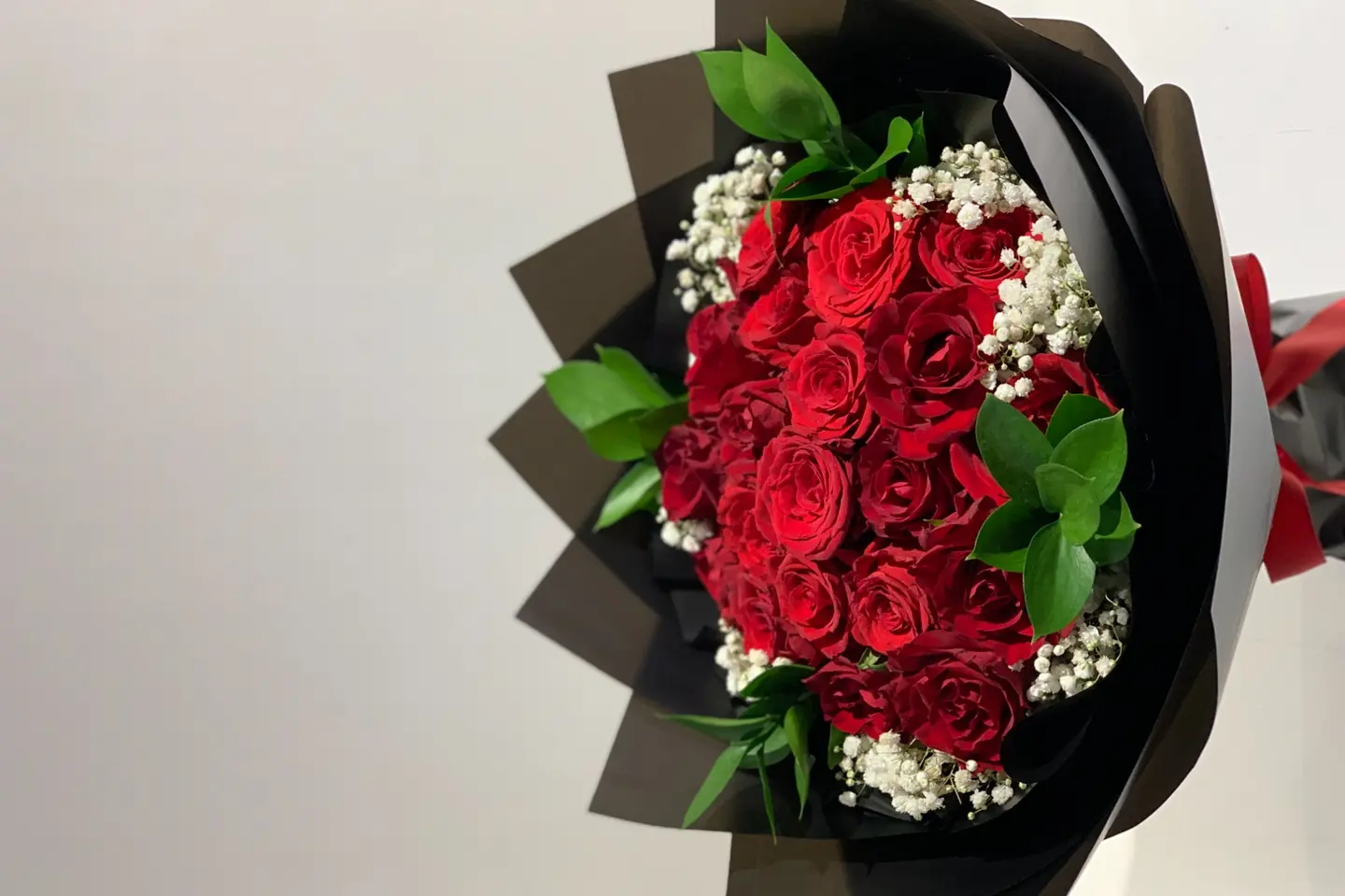 باقة ورد طبيعي جوري