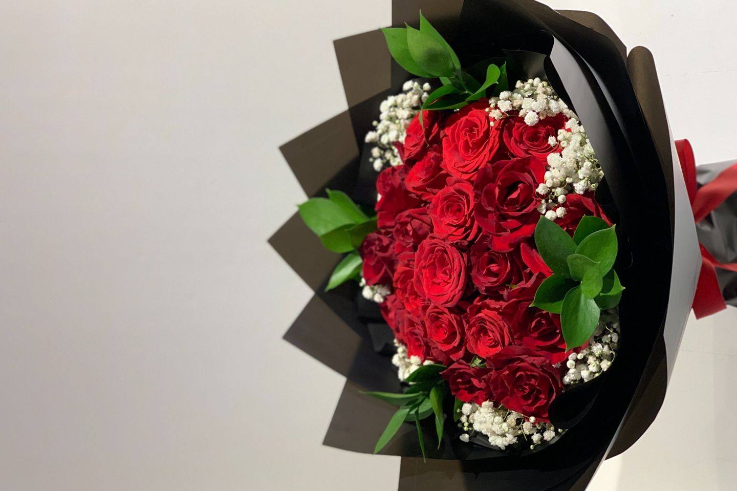 باقة ورد طبيعي جوري