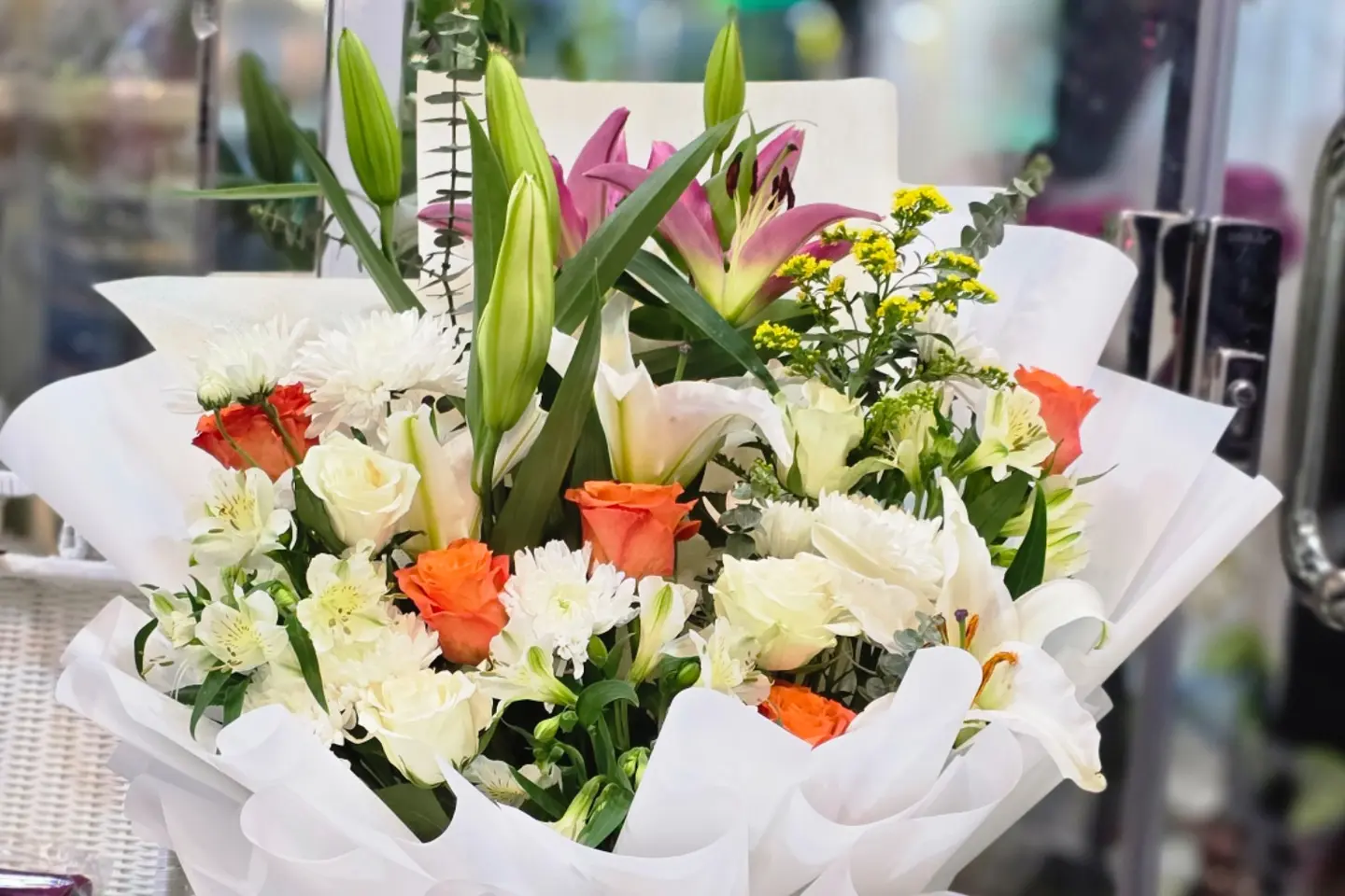 بوكيه ورد رقم الطلب ٨٣٧