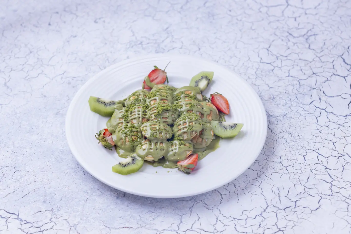 Mini Pancake Pistachio