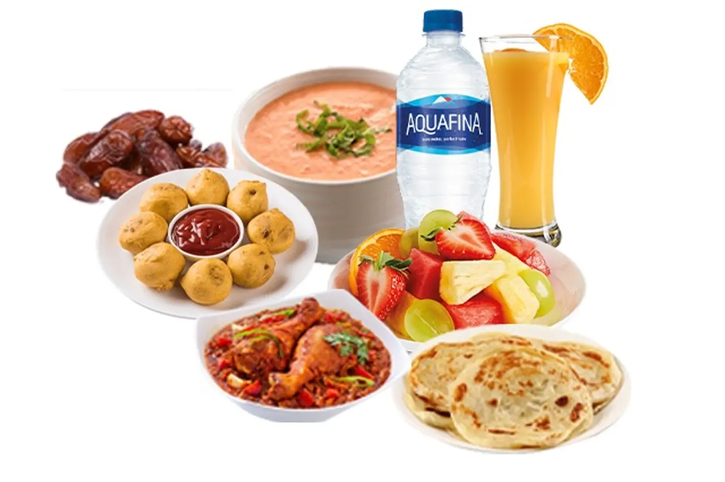 وجبة إفطار مع دجاج ماسالا