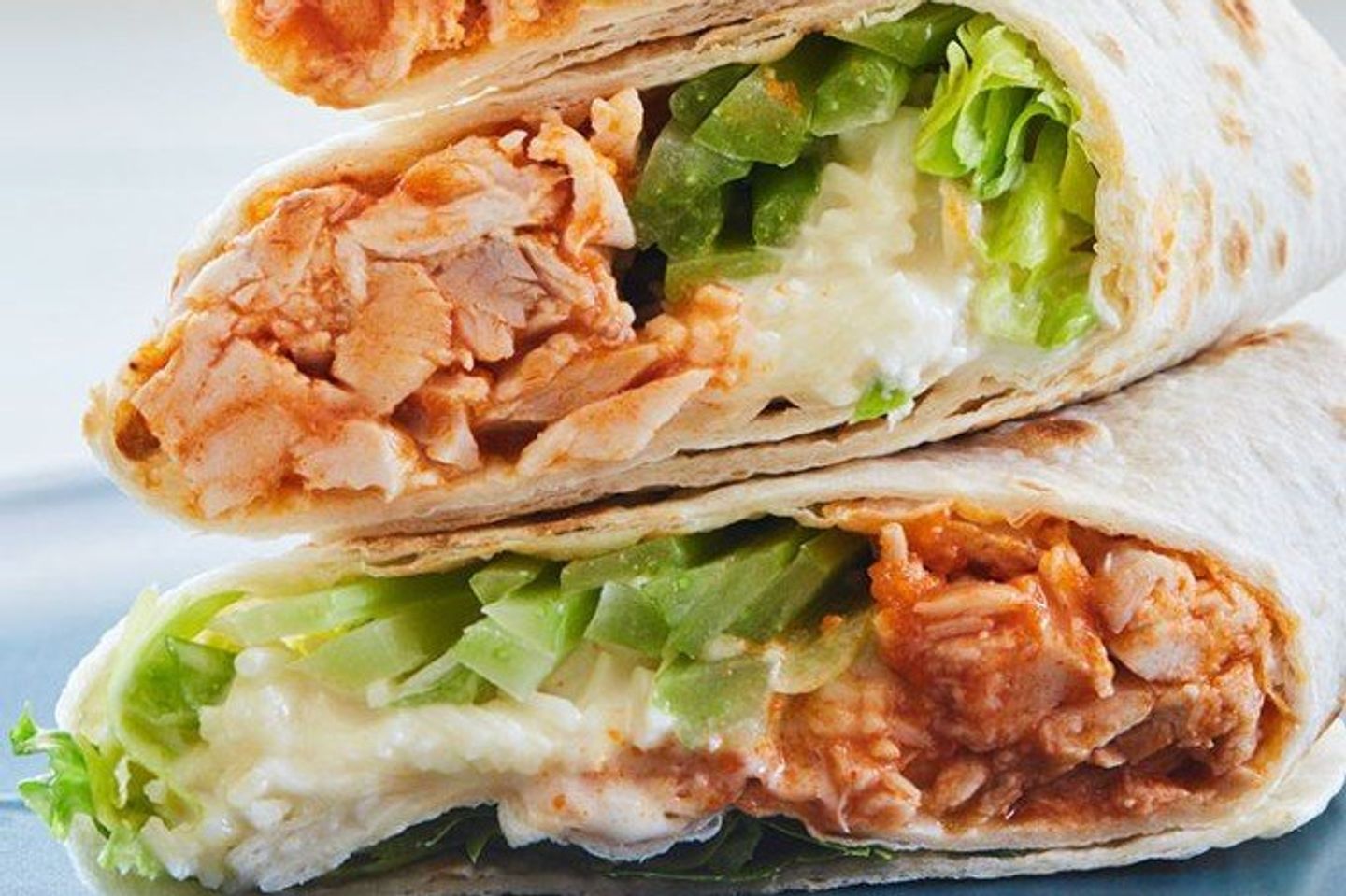 Creamy Chicken Tortilla Wrap