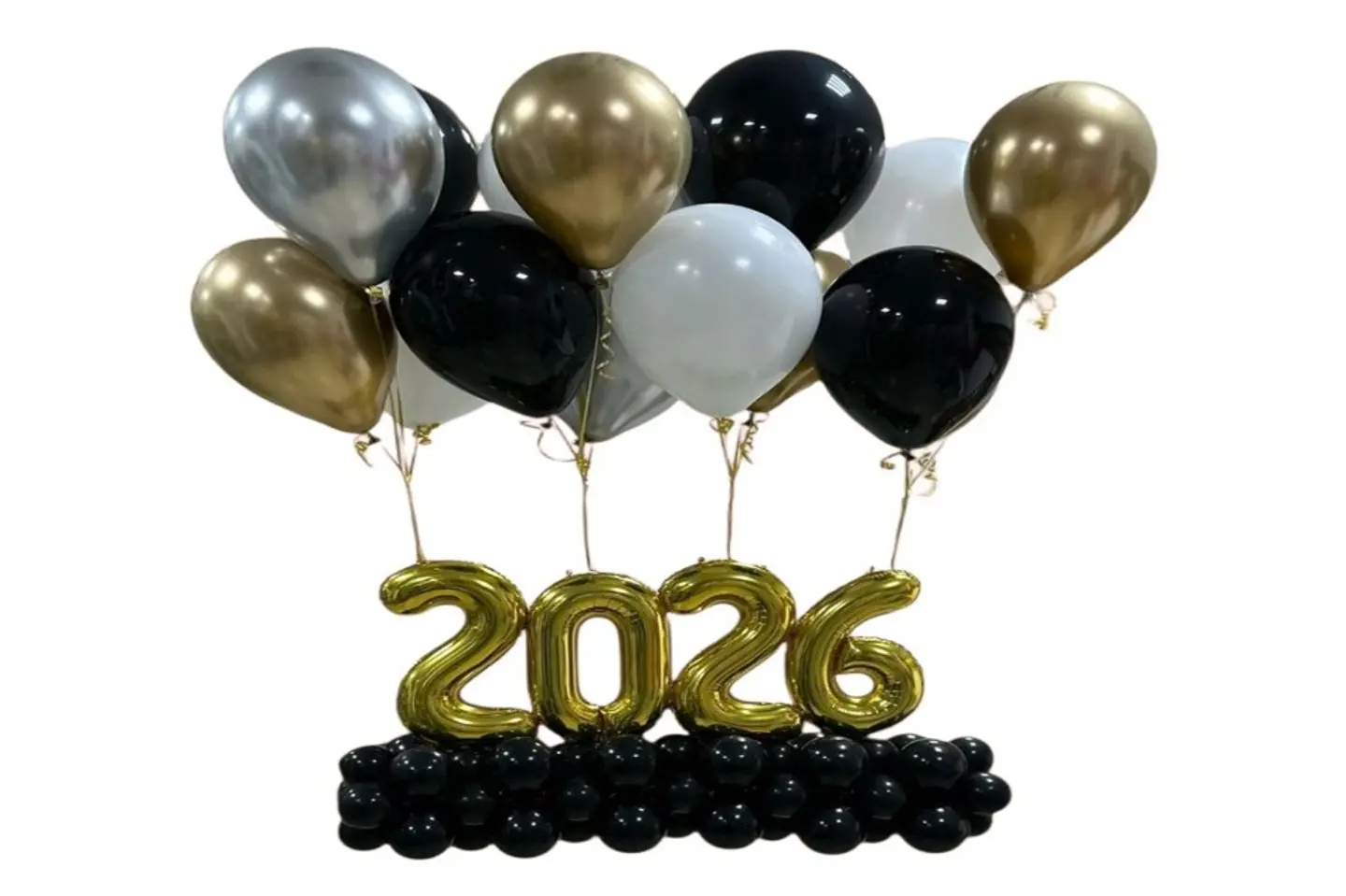 2026 Gold Plane Number Design