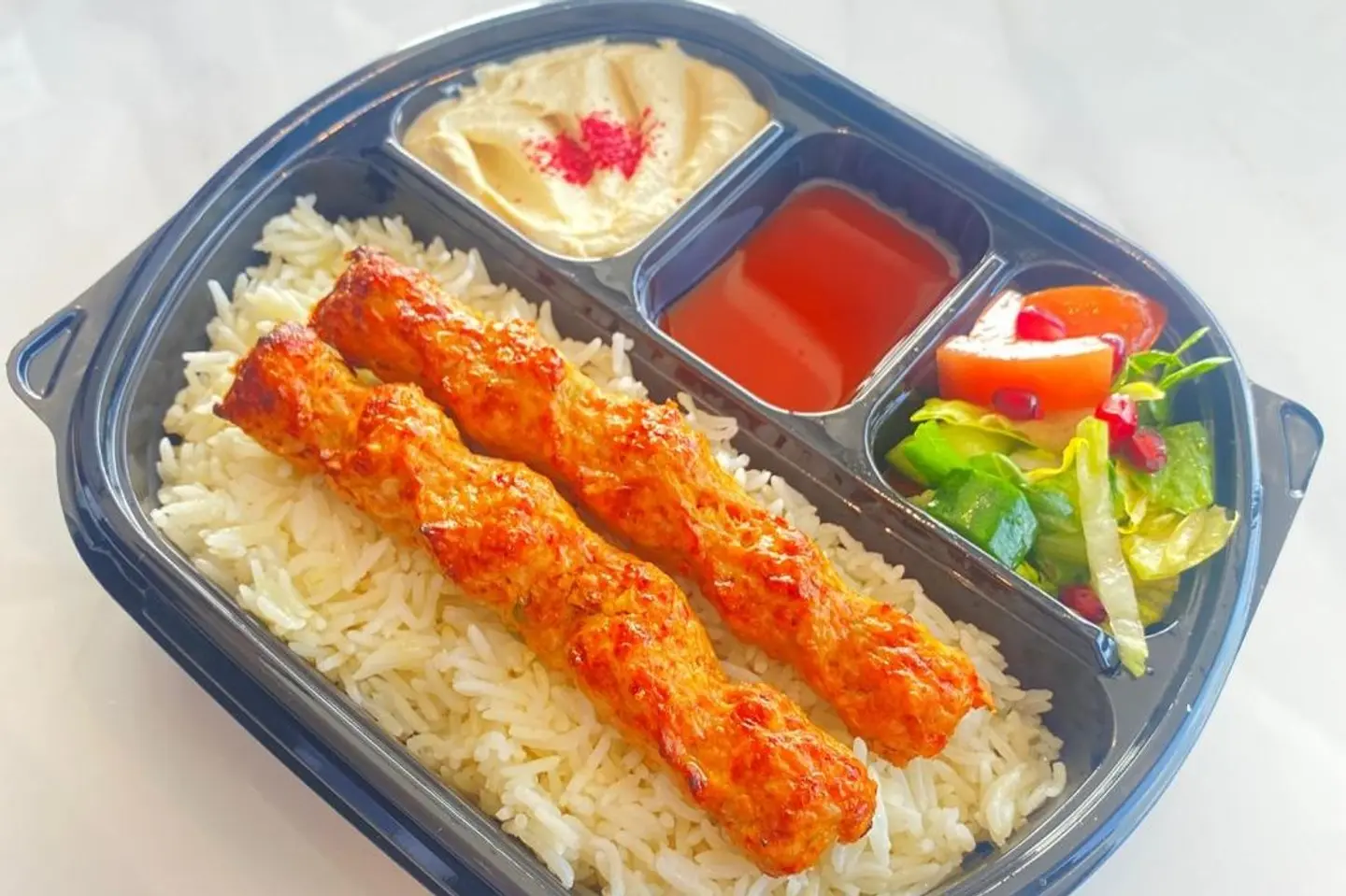 كباب دجاج مع الارز- افطارصايم