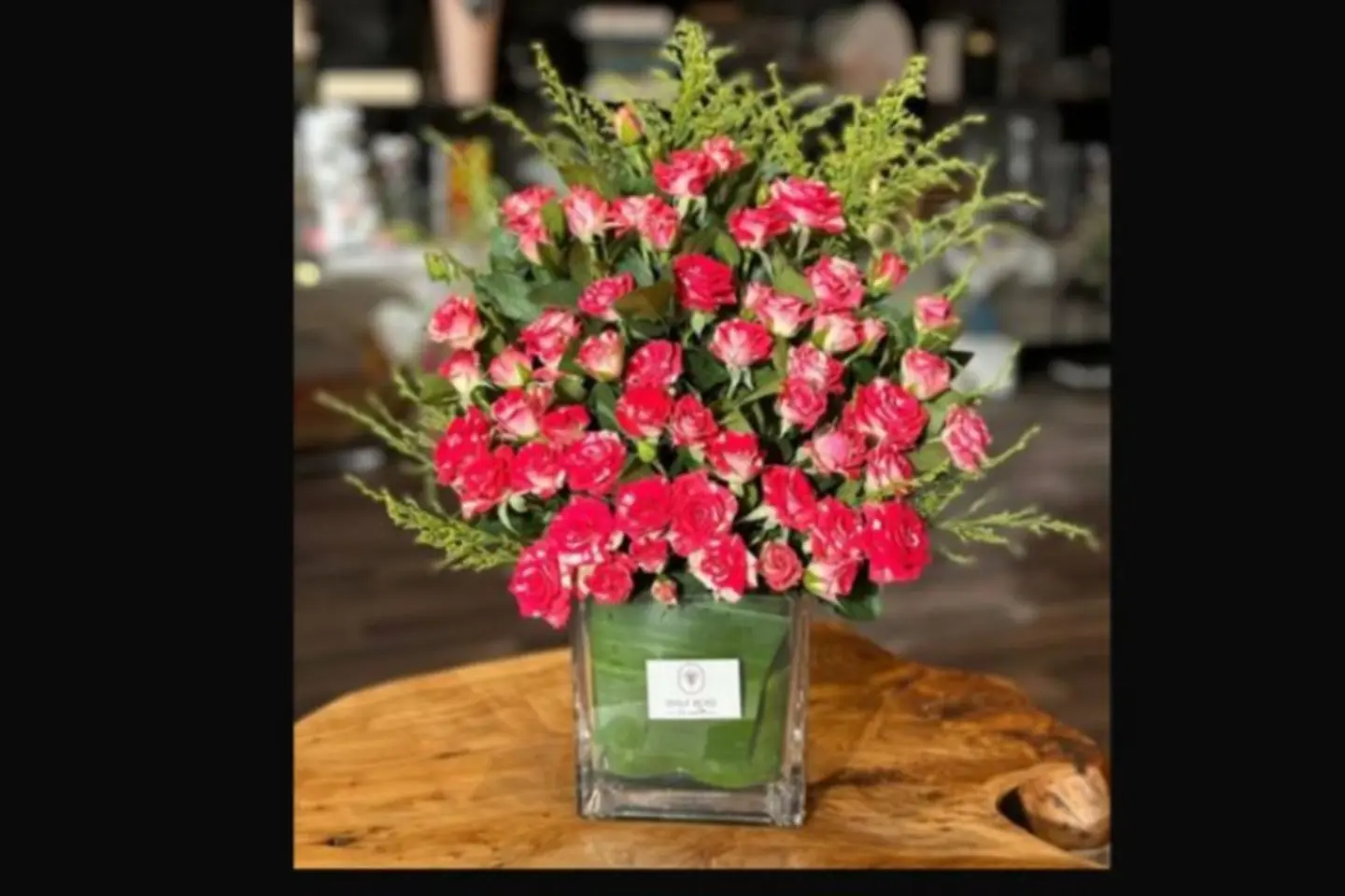 Baby Rose Vase Double Color