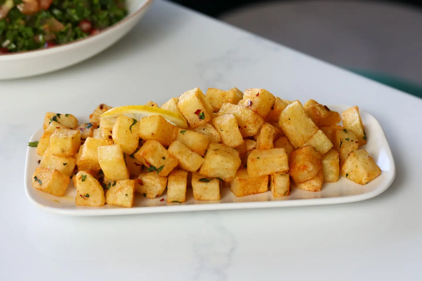 بطاطس حارة