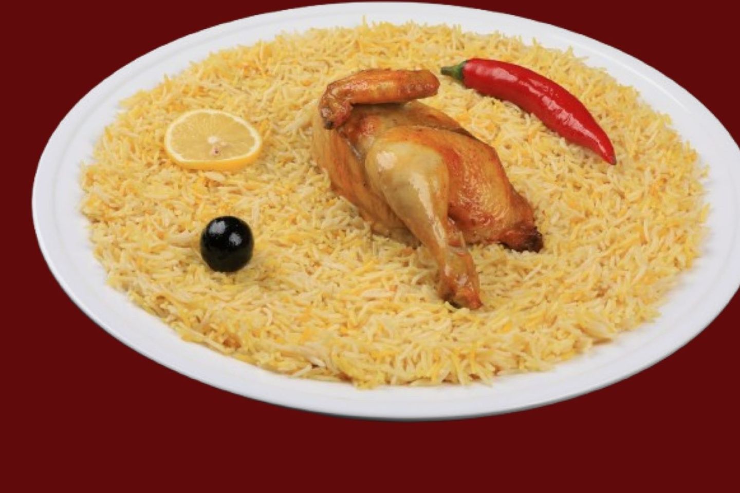 نصف دجاج مندي