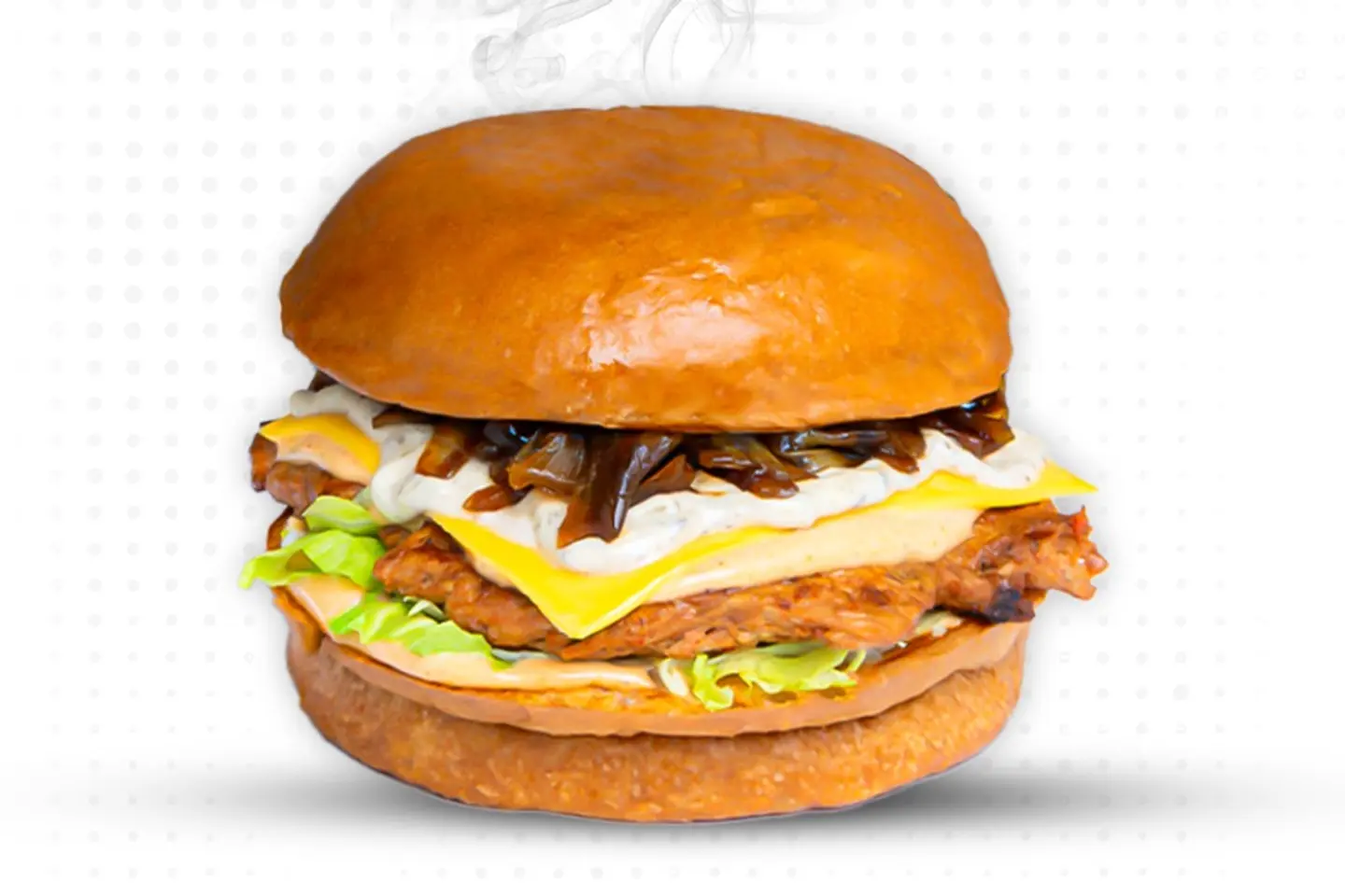 برجر ترافل دجاج مشوي