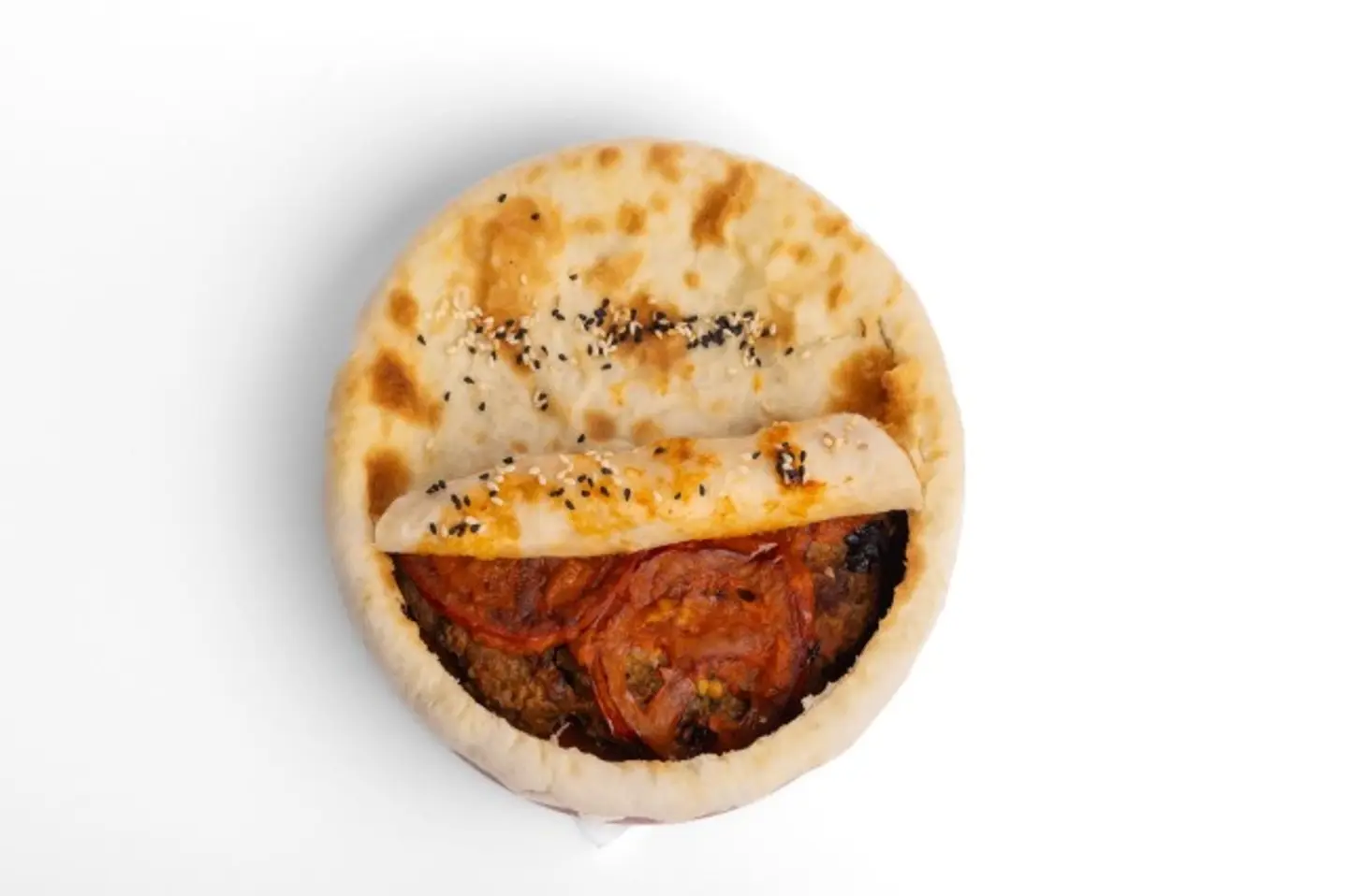 طاجن كفته بالخضار والطماطم