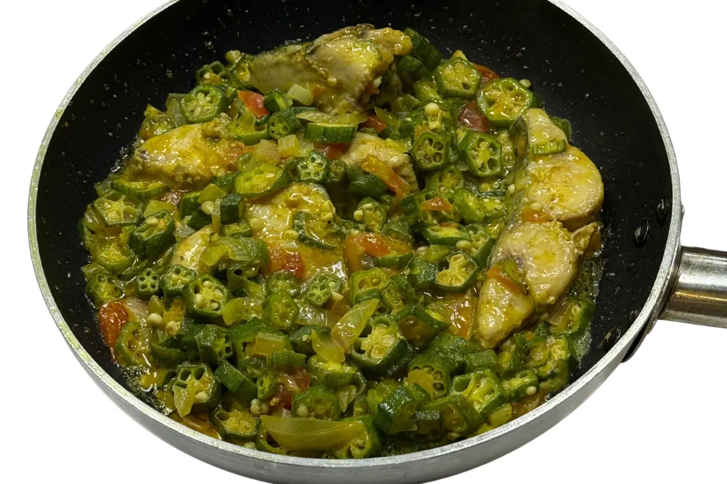 Fish Casserole With Okra