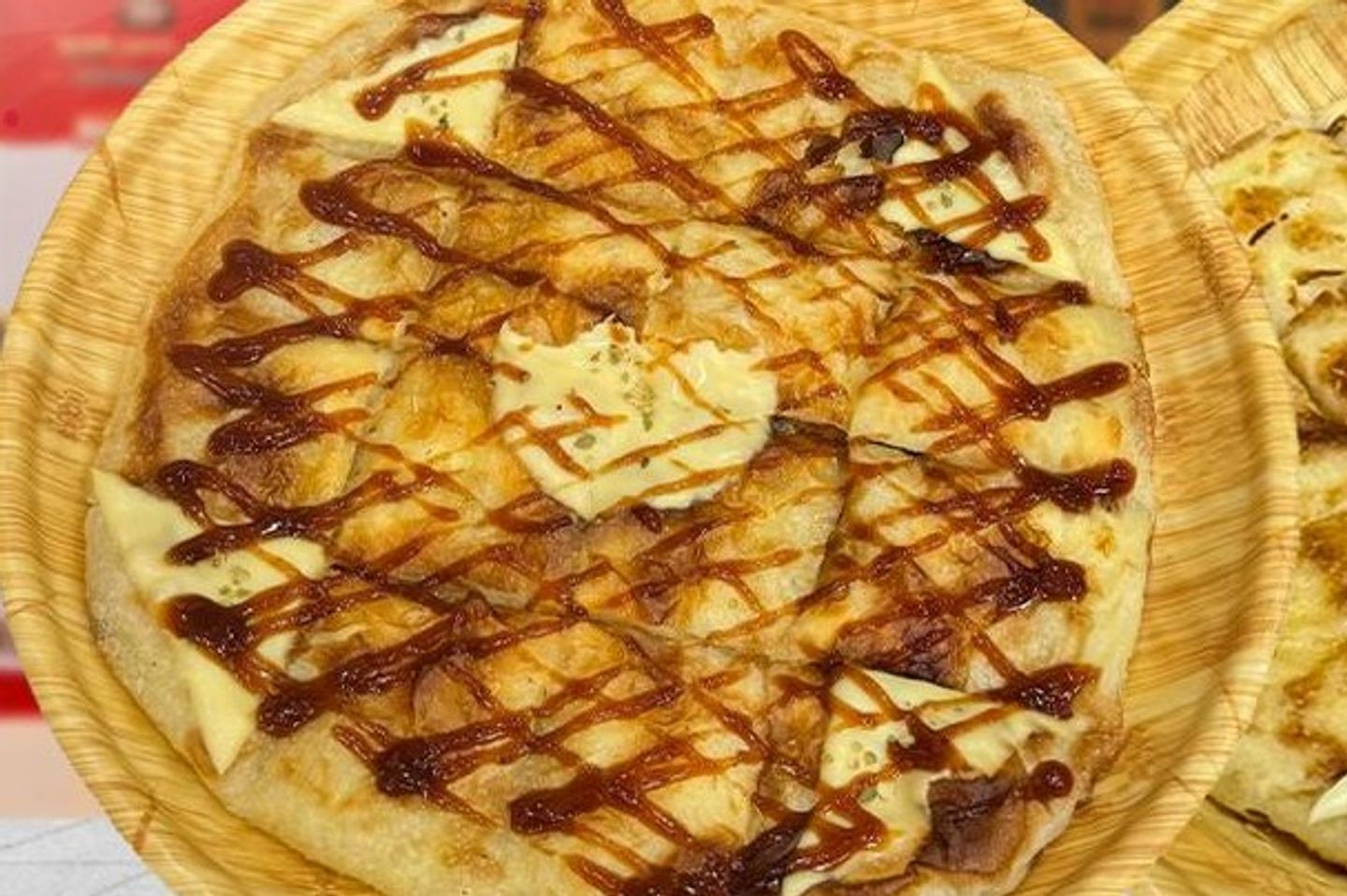 فطيره مشلتت دجاج باربكيو