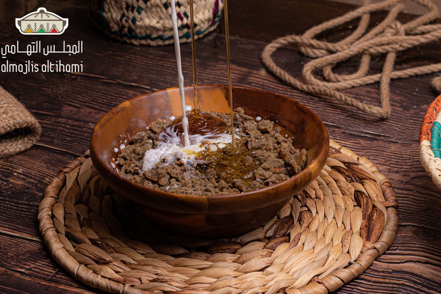 فتة دخن جنوبية - فتة دخن سادة