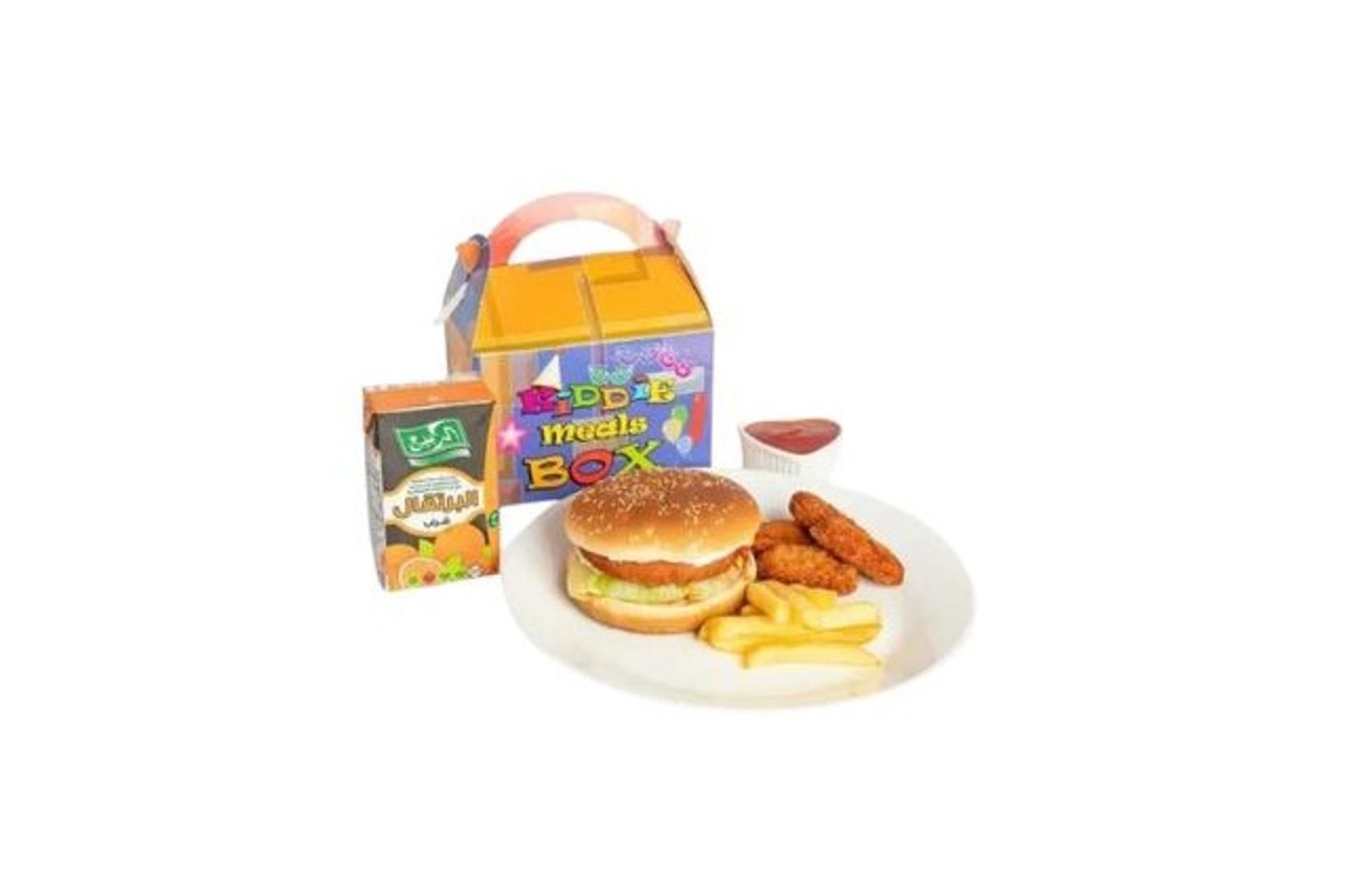 Kids Meal Burger Nuggets