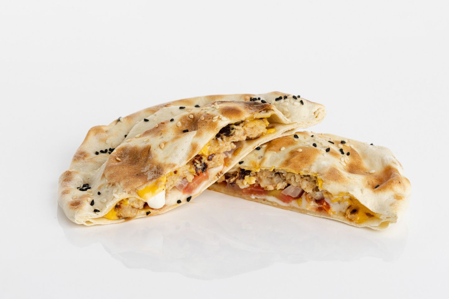 فطيرة برجر دجاج