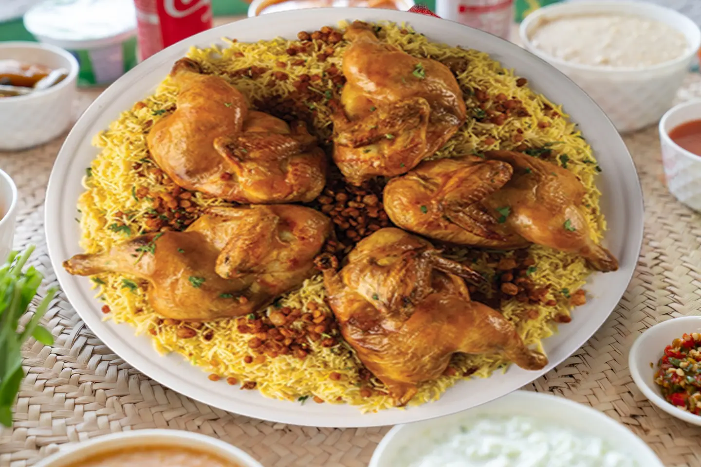 نص مجبوس دجاج كويتي