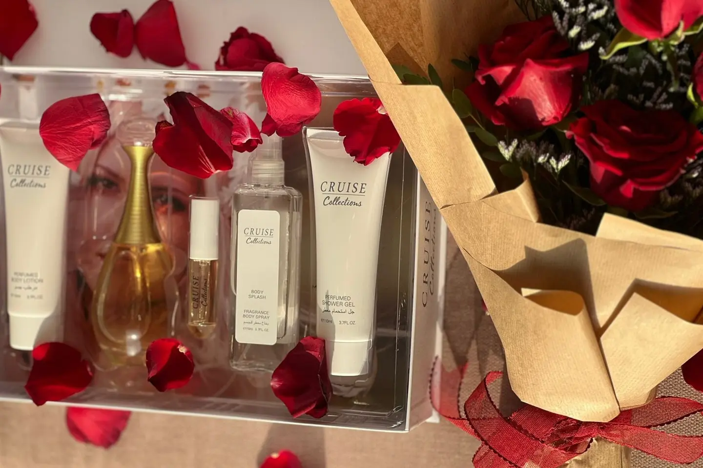 مجموعة العناية بالبشرة النسائية وباقة