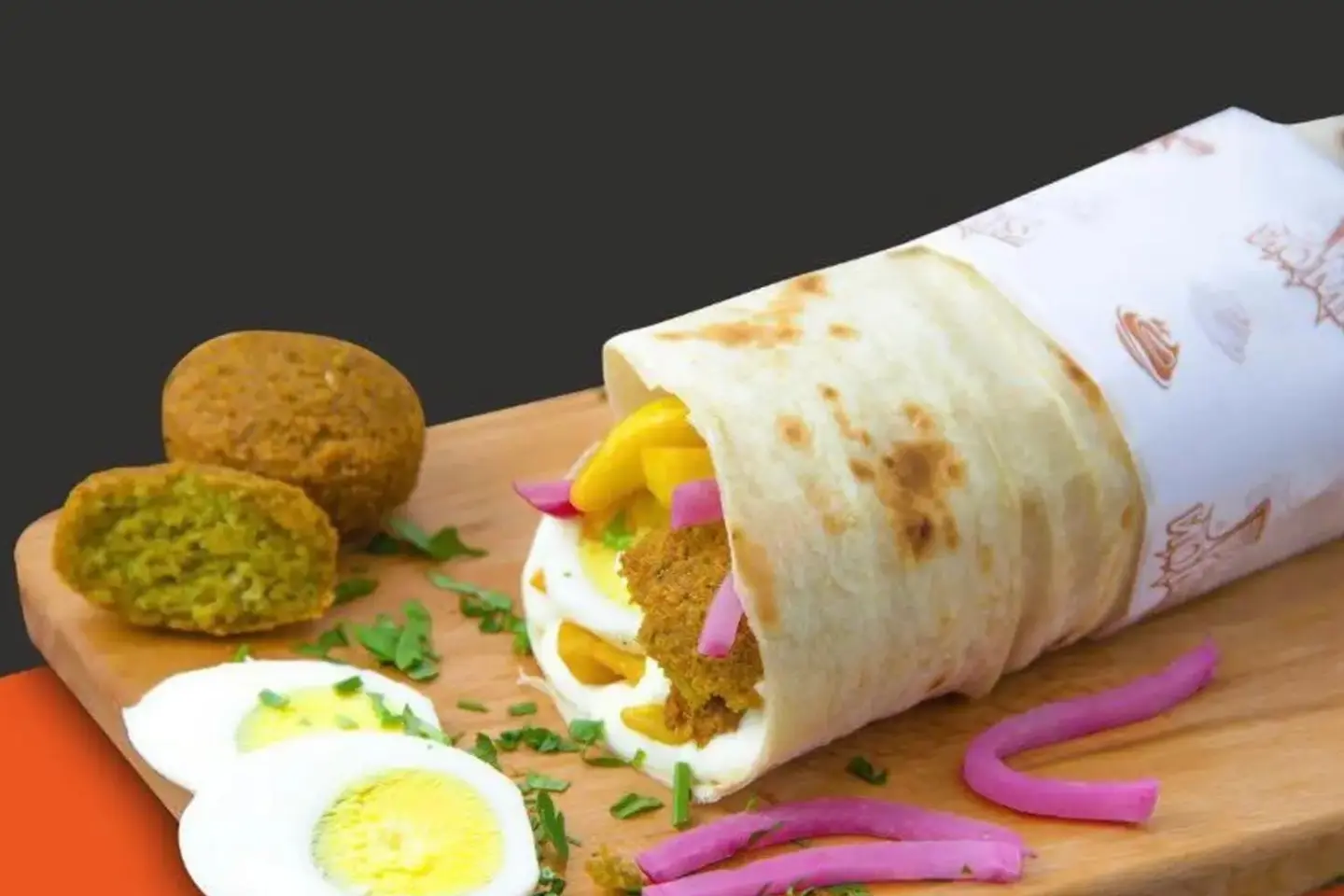 Mixed Egg Falafel