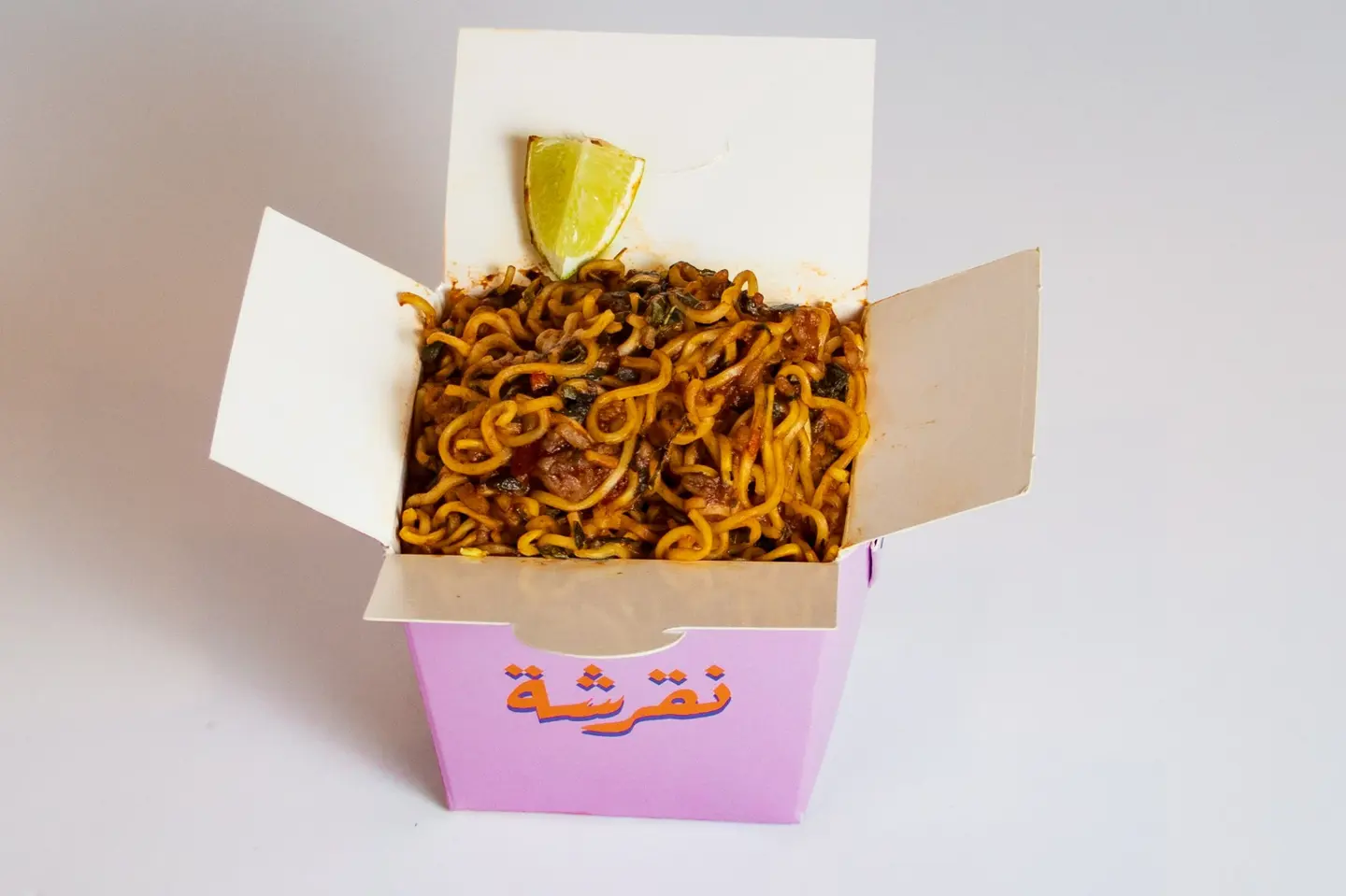إندومي فتة ورق العنب نقرشه
