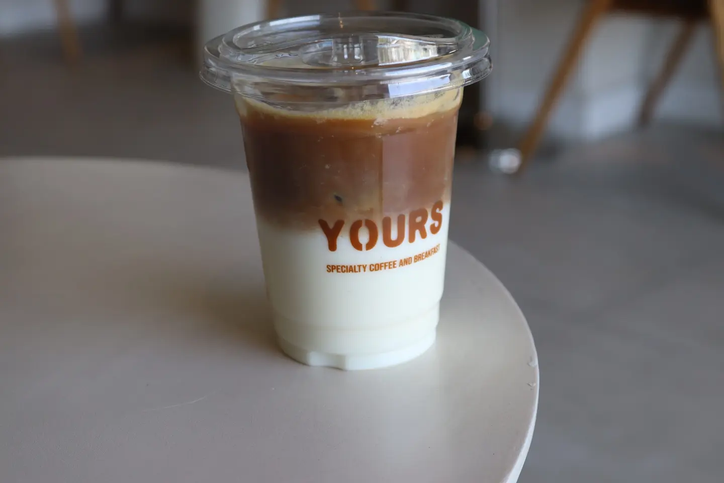 Iced Cortado
