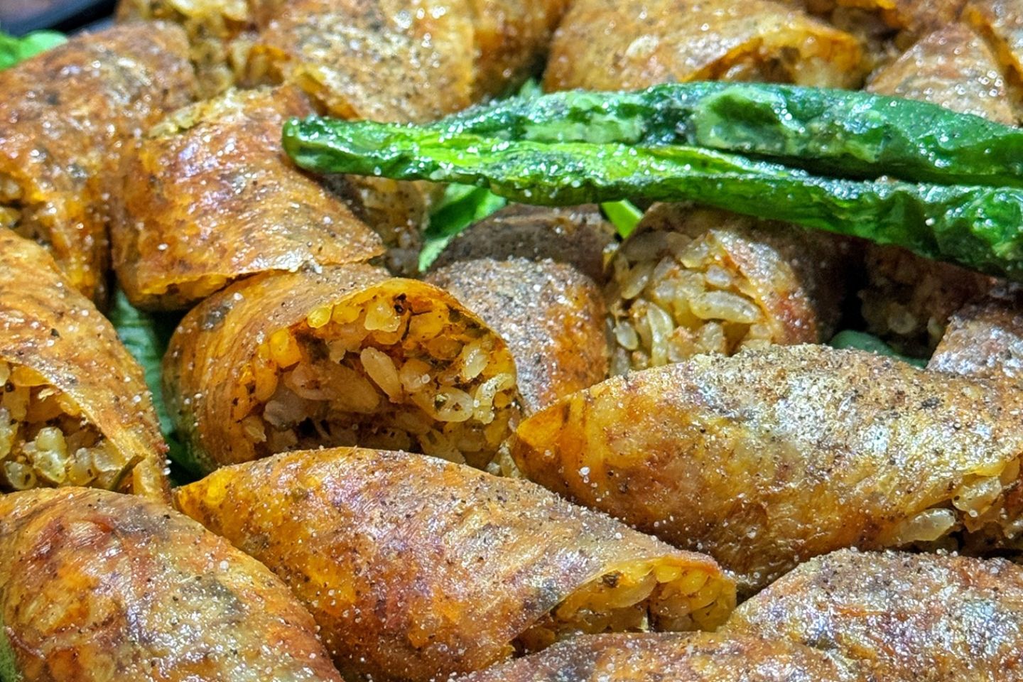 Stuffed Intestines Plate
